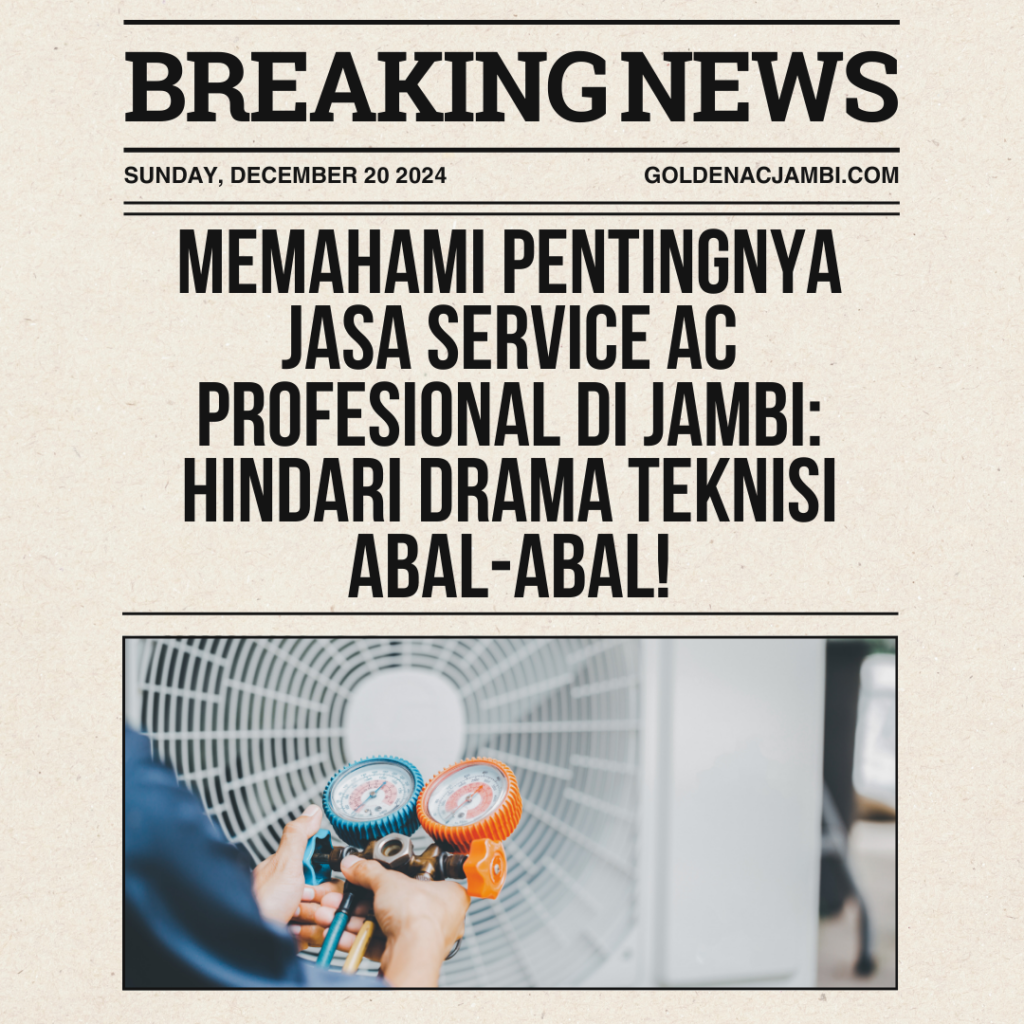jasa service ac jambi